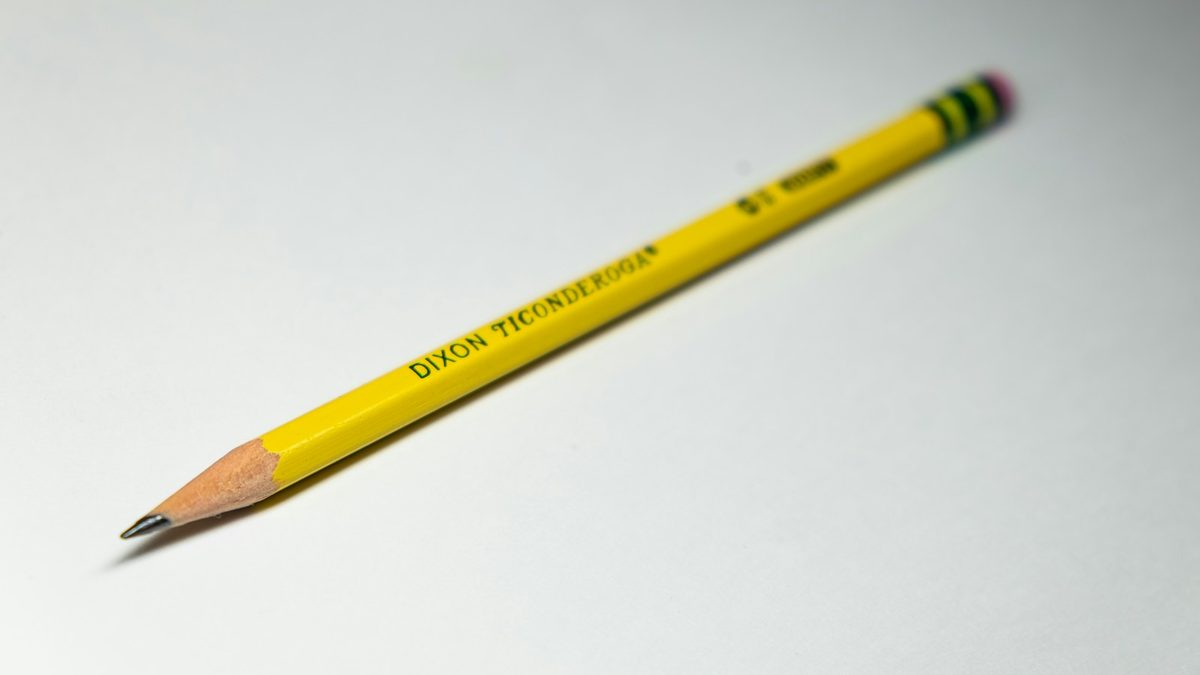 Short, well-used pencils near the end of their life